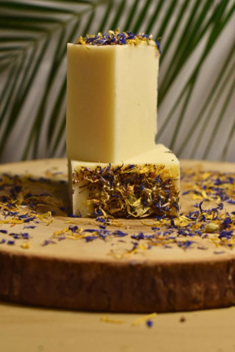 Handmade Calendula Bar Soap for body and hand