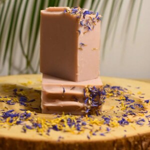 Handmade Wildflowers Bar Soap for body and hand