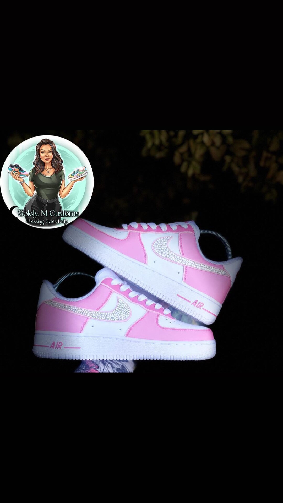 bedazzled airforces
