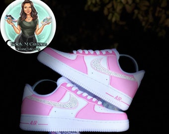 Bedazzled-Custom AF1 Nike Air Force 1