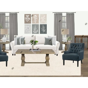 Farmhouse Living Room - 0507