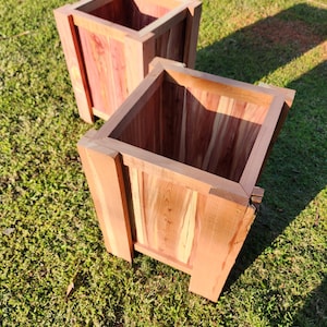 Planter Boxes made from Arkansas Red Cedar in all sizes and shapes