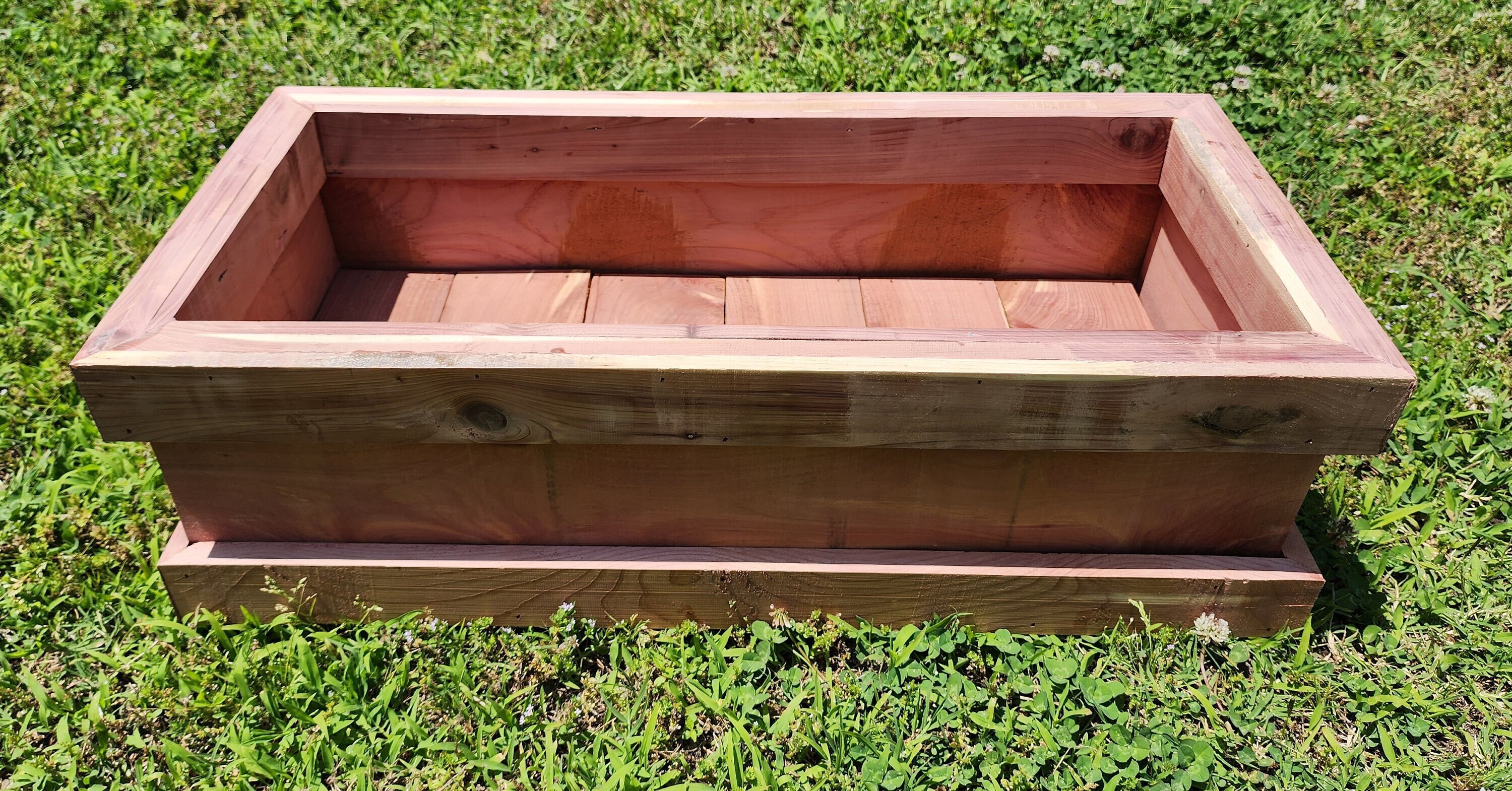 Planter Boxes Made From Arkansas Red Cedar - Etsy