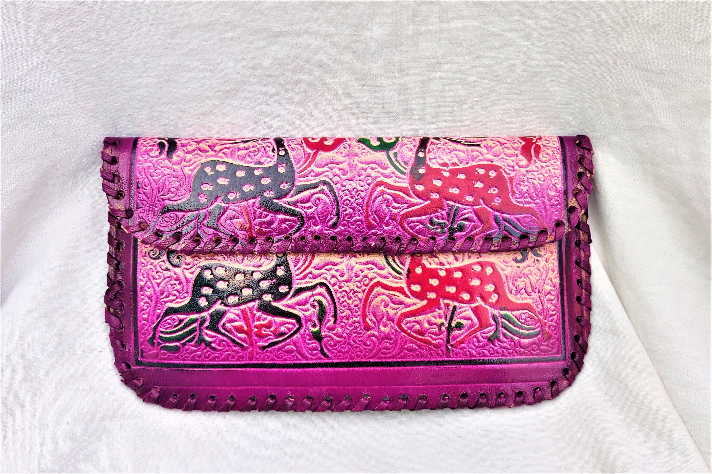 Shantiniketan Art Pure Leather Sling Bags – Saara Arts