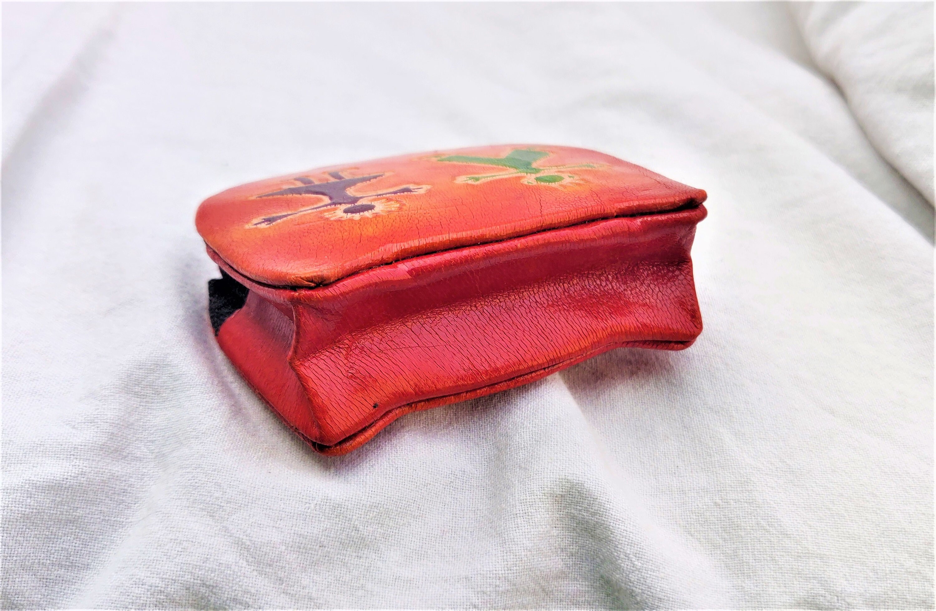 Ladies Leather Shantiniketan Floral Double Lipstick Case | eBay
