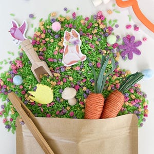 Easter sensory bin kit