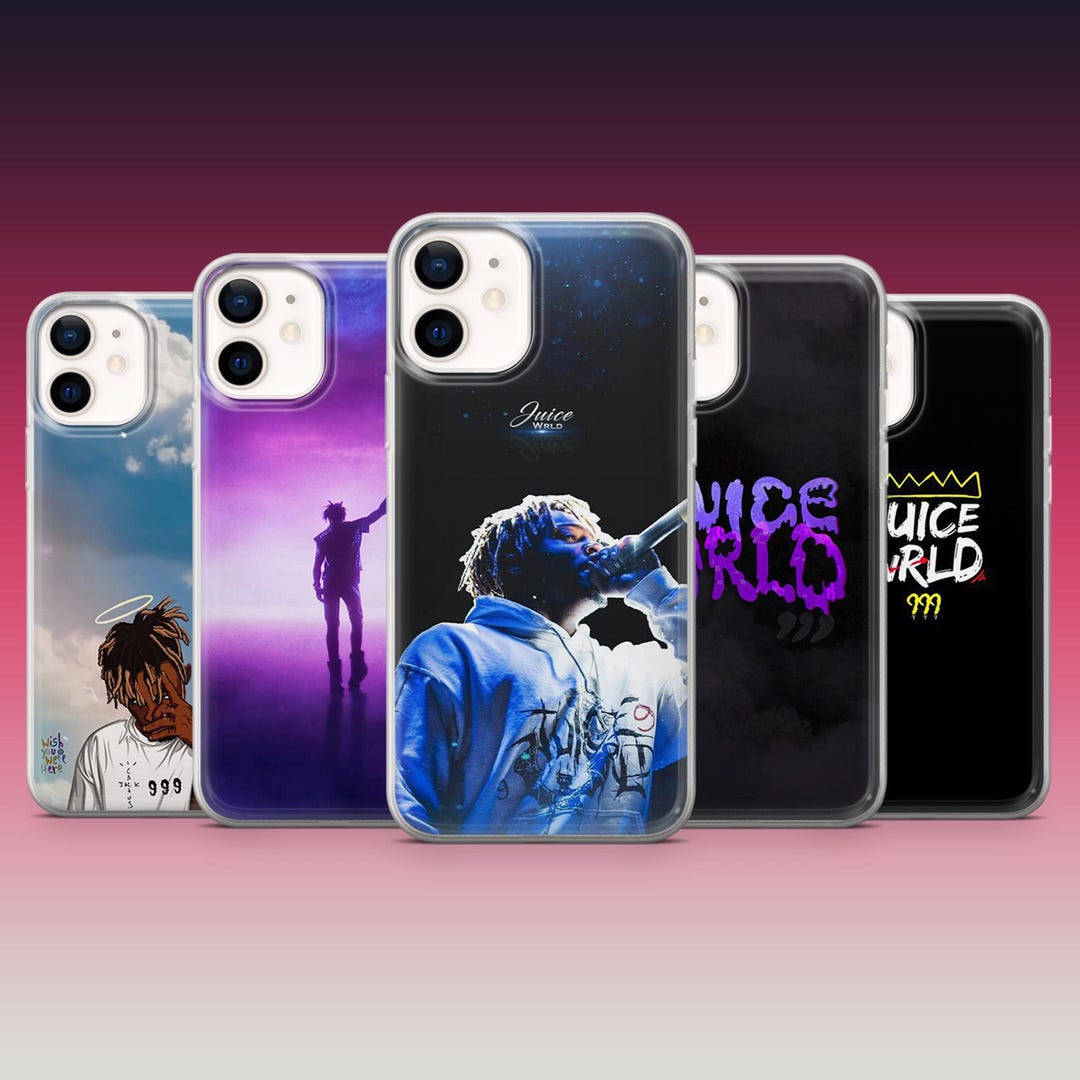 Juice Wrld Phone Case Rap Tribute Cover for iPhone 17pro, 16, 15 , 14 ...