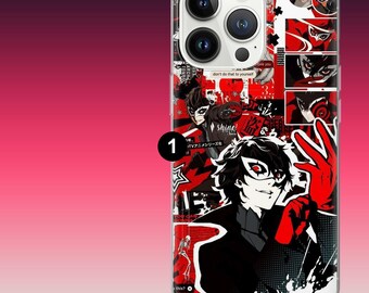 ペルソナ5 ファントム マーチ スマホケース カバー iPhone 17 Pro、16