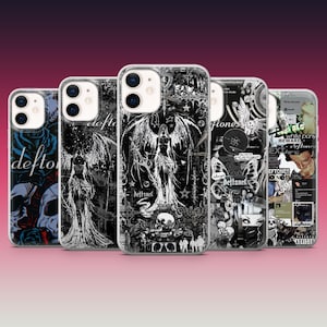 Deftones Phone Case Alternative Style Cover for iPhone 17 Pro Max, 16, 15, 14, Samsung S25 Ultra, S24Fe, S23, A16, A56, A26, A15, Pixel 10