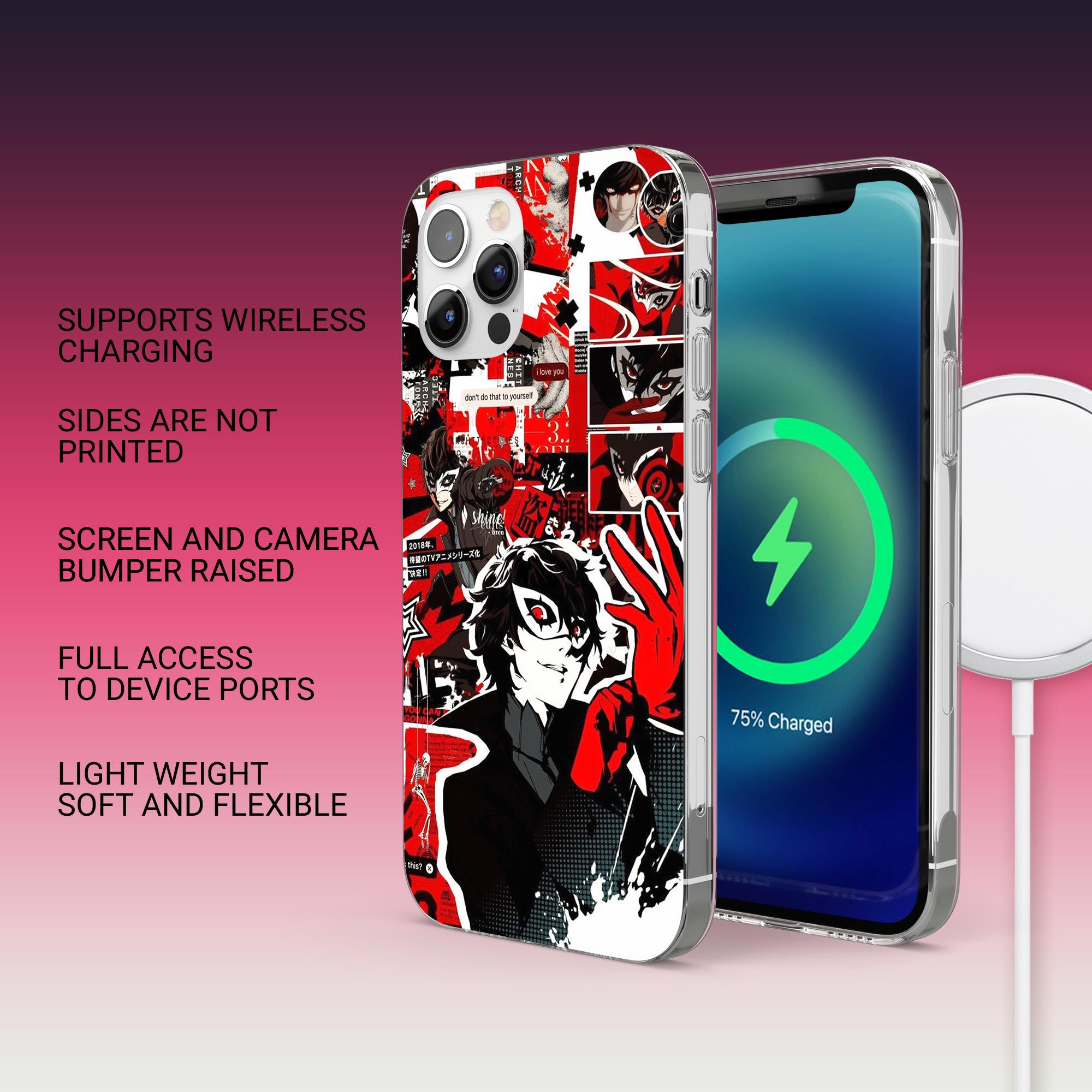 ペルソナ5 ファントム マーチ スマホケース カバー iPhone 17 Pro、16