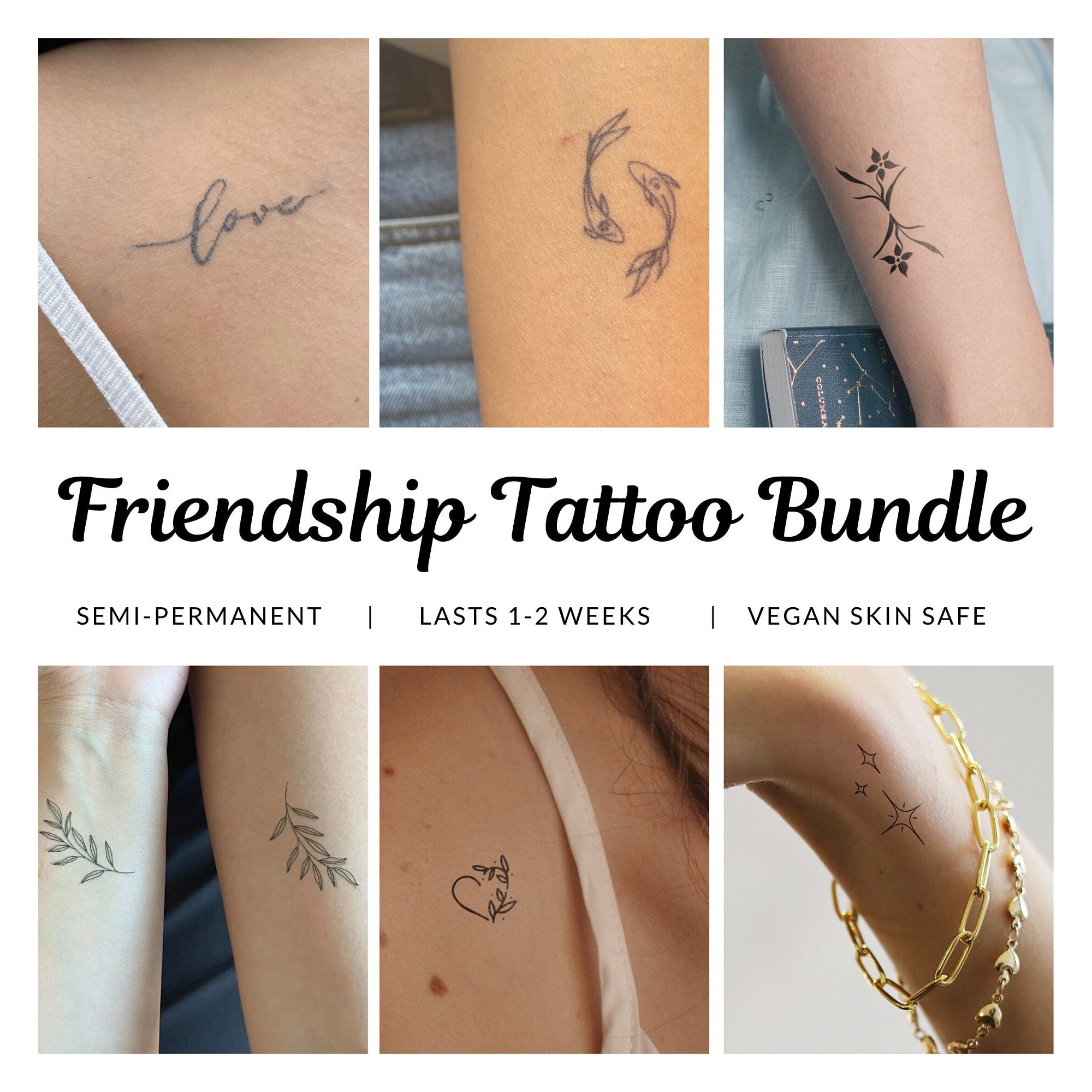 Best Friend Tattoos - Etsy Australia