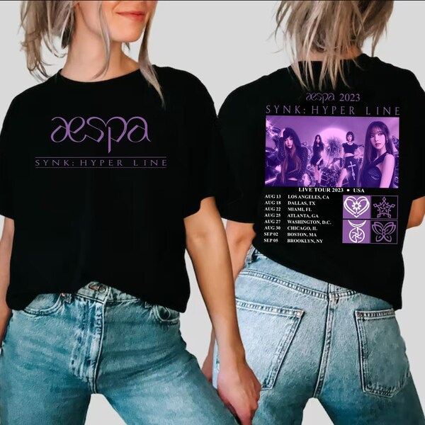 Aespa World Tour Merch Etsy