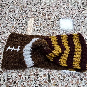 Adult and Child Football ear warmer