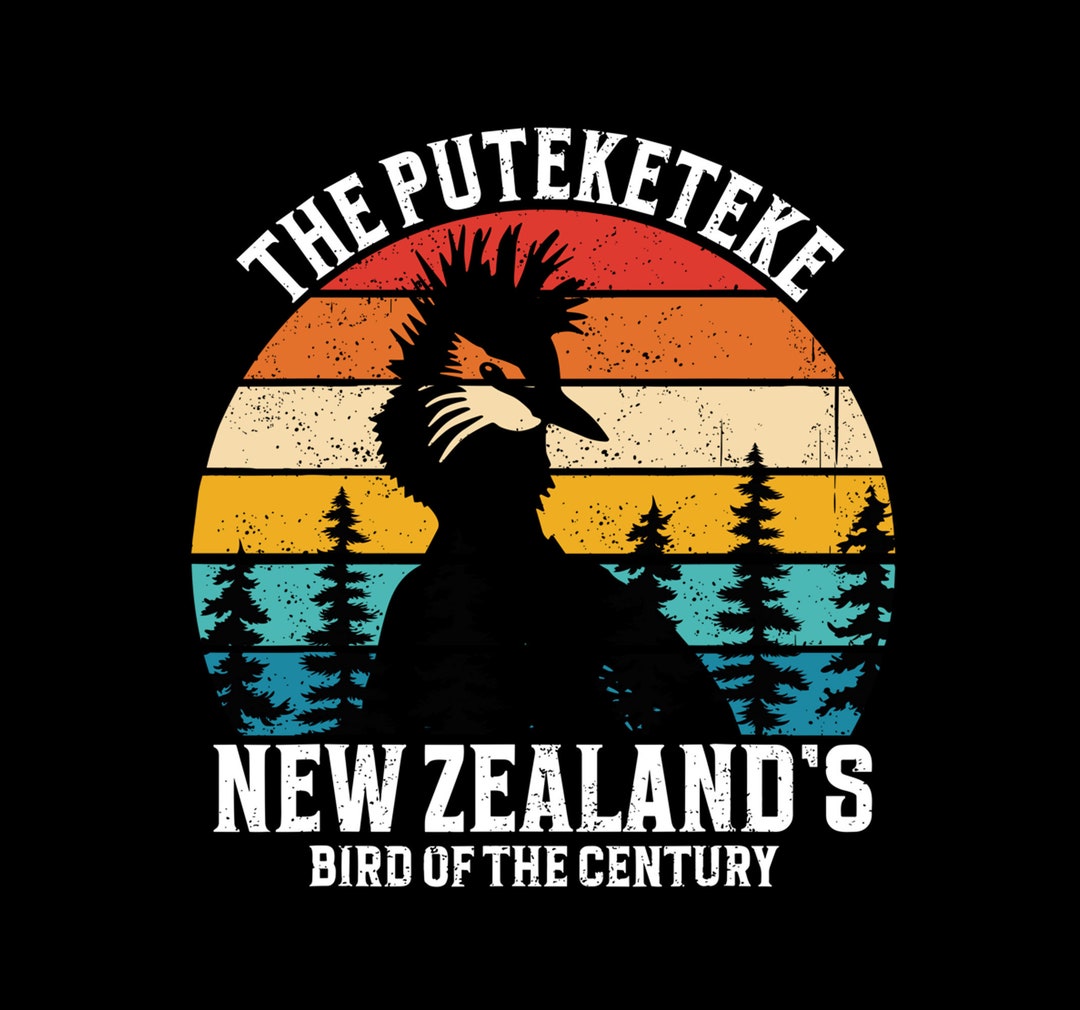 The Puteketeke New Zealand's Bird of the Century Png - Etsy Australia