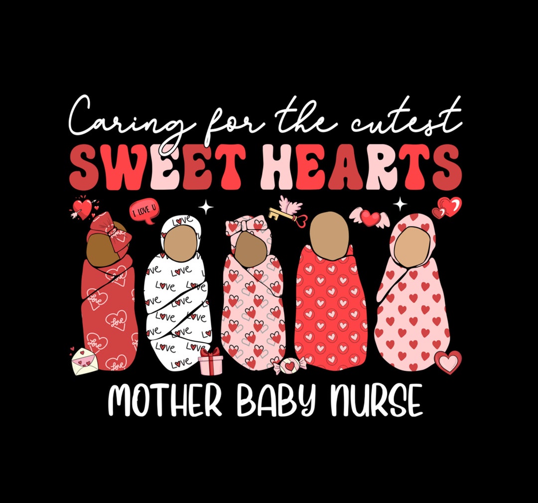 Caring for the Cutest Sweetheart Mother Baby Nurse Png - Etsy