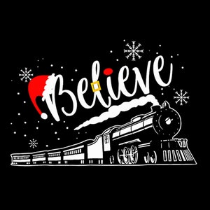 Believe Png Christmas North Pole Polar Express Png All Abroad Xmas Santa Png