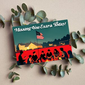 Cartes de vœux Vous me manquez, Vous me manquez, Lot de cartes de vœux, Vous me manquez quand je suis avec vous, Lots de cartes postales, enveloppes incluses,