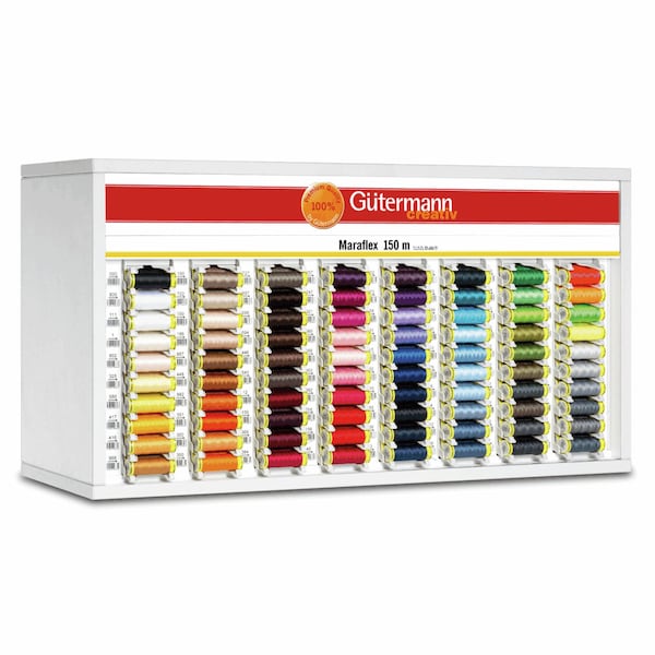 Gutermann Maraflex Elastic Sewing 150 m Fil pour coutures extensibles Gamme complète de couleurs 777000