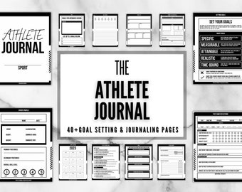 Sports Journal Guidebook  |  Journal Template  |  Printable Journal  |  Reflection Journal  | SMART Goals Template  |  Planner Template