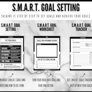 Sports Journal Guidebook Journal Template Printable Journal Reflection Journal SMART Goals Template Planner Template image 6