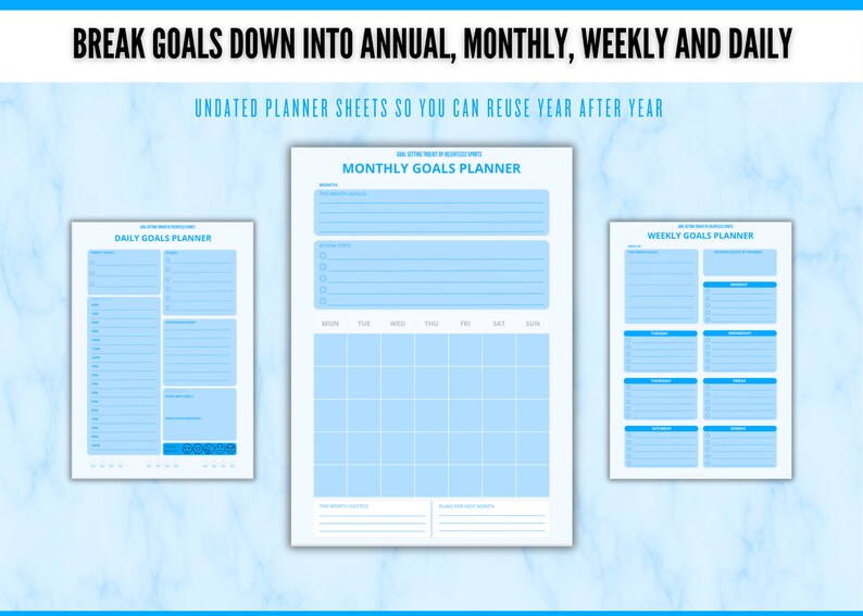 Goal Setting Toolkit | SMART Goal Setting Worksheets | Goal Setting ...