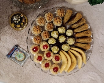 Assortiment Gâteaux Marocains Variés - 30 Pièces