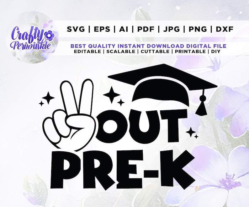 Pre K Svg Prek Graduation Svg Preschool Graduate Gift - Etsy