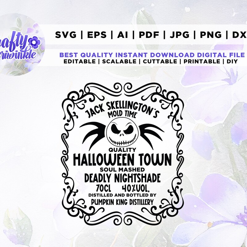 Jack Skellington Svg - Etsy