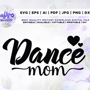 Dance Mama svg, Dance Life svg, Dance svg, Dance Mom Shirt svg, Dance Mom svg, Dance Mom png, Cricut, Png, Svg, Sports Mom svg, Game Day svg