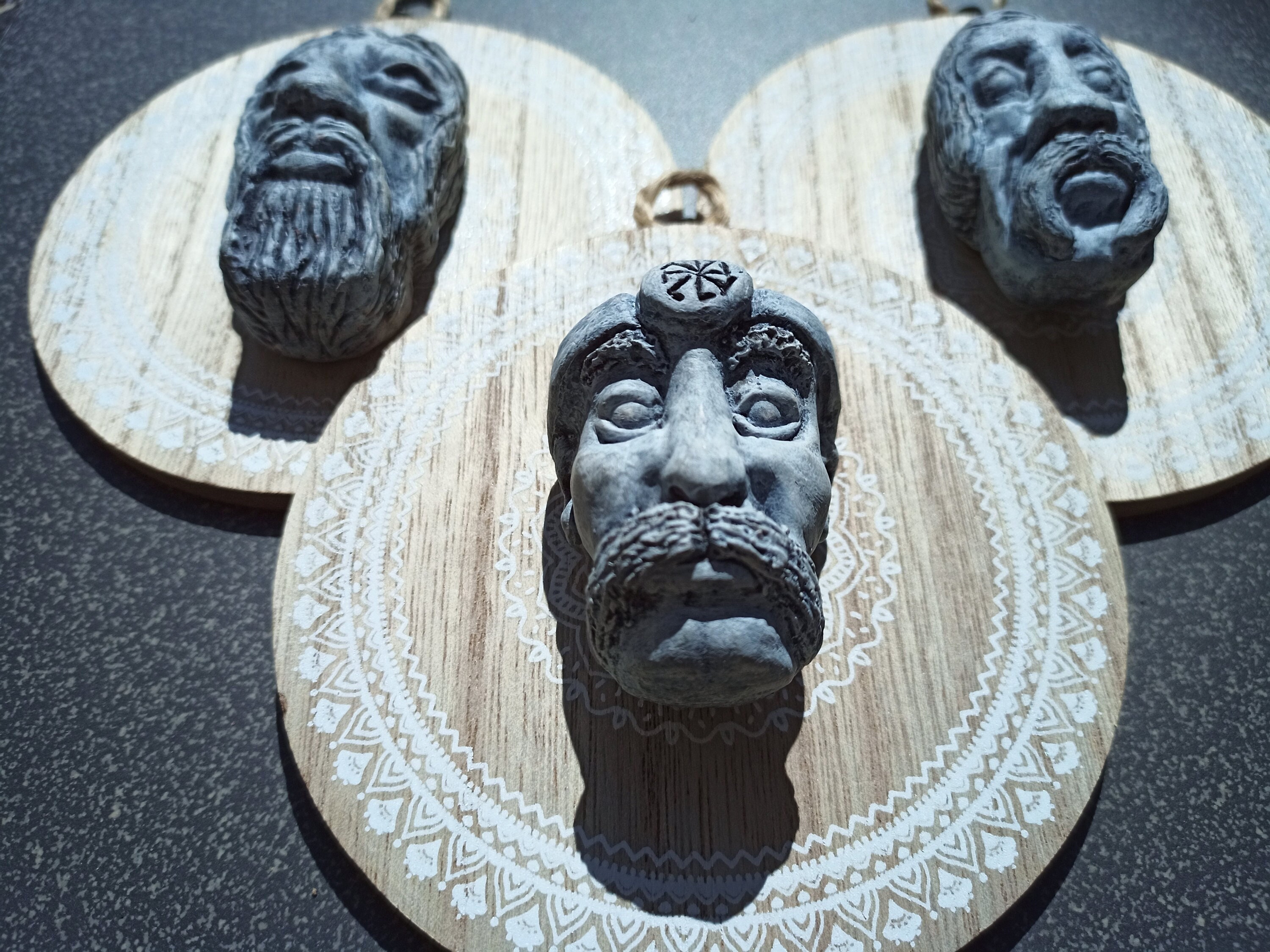 Echoes from the East- Slavic Tribe Wall Figurines