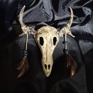 Animal Mount: Rustic Horned Skull #2