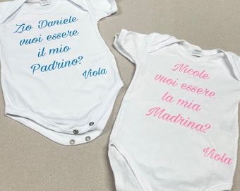 Personalized baby bodysuit