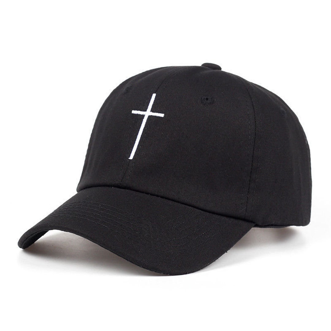 Cross Embroidery Baseball Cap Cross Hat Christian Back to - Etsy