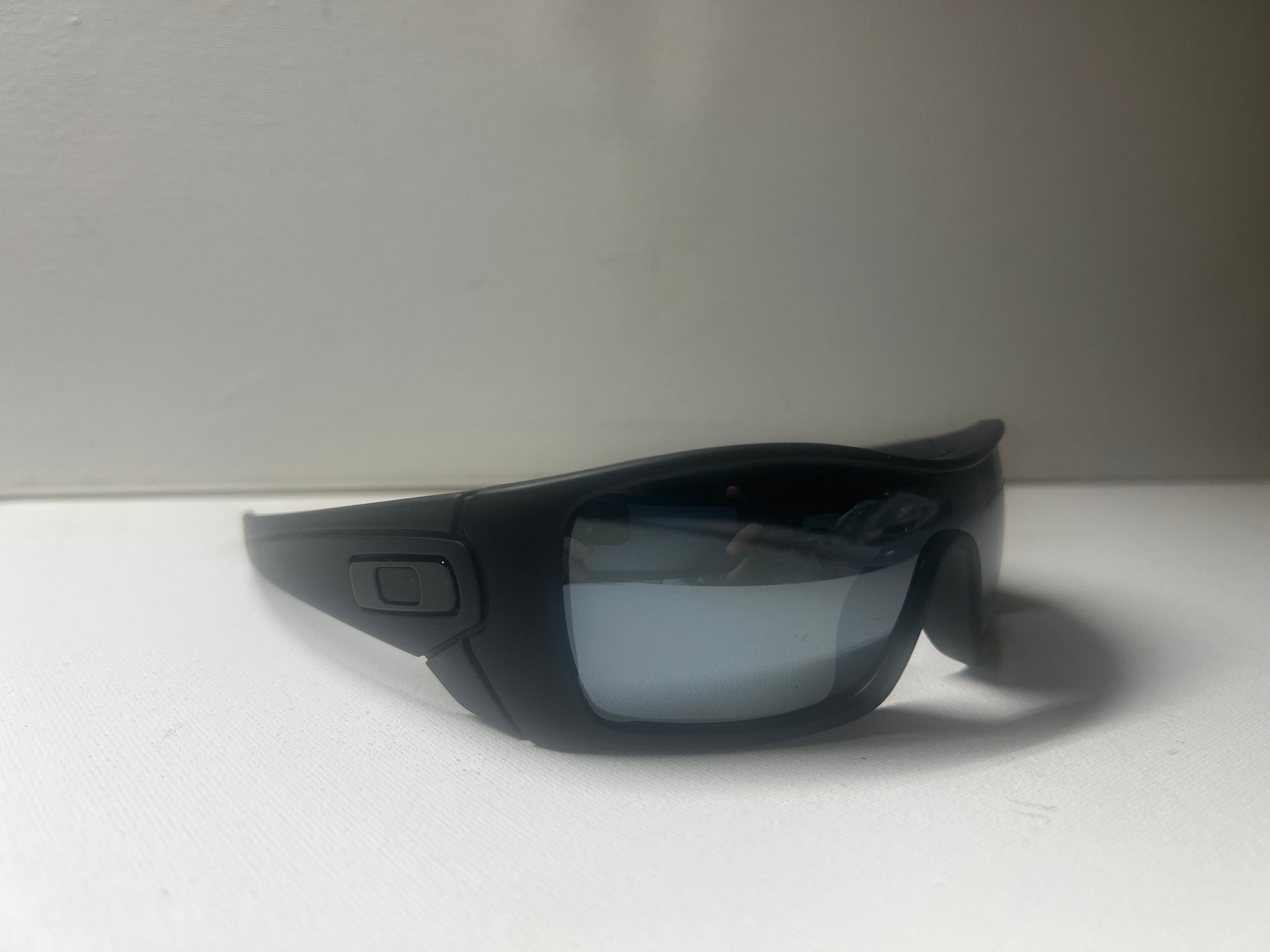Batwolf Black Matte Mirror Polarized Sunglasses