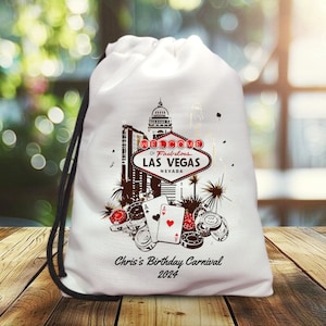 Sacchetto bomboniera per addio al nubilato a Las Vegas, sacchetto kit per postumi della sbornia, regalo per festa nuziale, sacchetto bomboniera per matrimonio a Las Vegas, sacchetto bomboniera di benvenuto a Las Vegas Nevada