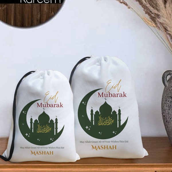 Arabic Gifts -Eid and Ramadan Gift Bags For Kids- Ramadan- Eid Mubarak Gift Bags  Ramadan Gift Bag Sacks -Surprise Ramadan Gift Favor Bags