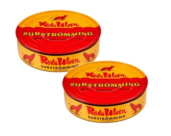 Röda Ulven Surströmming 300 grammes - 2 boîtes