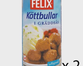 Felix Meatballs in Cream Sauce 2-pack (2x560 grams) - Swedish Meatballs