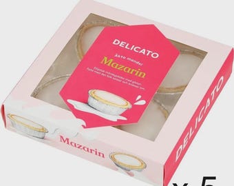 Delicato Mazarin 5-pack (5x220 grams) - Swedish Fika
