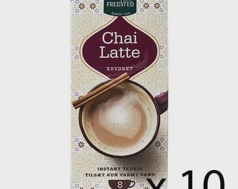 Fredsted Chai Latte Spiced 10-pack (10x8 bags) - Danish Tea