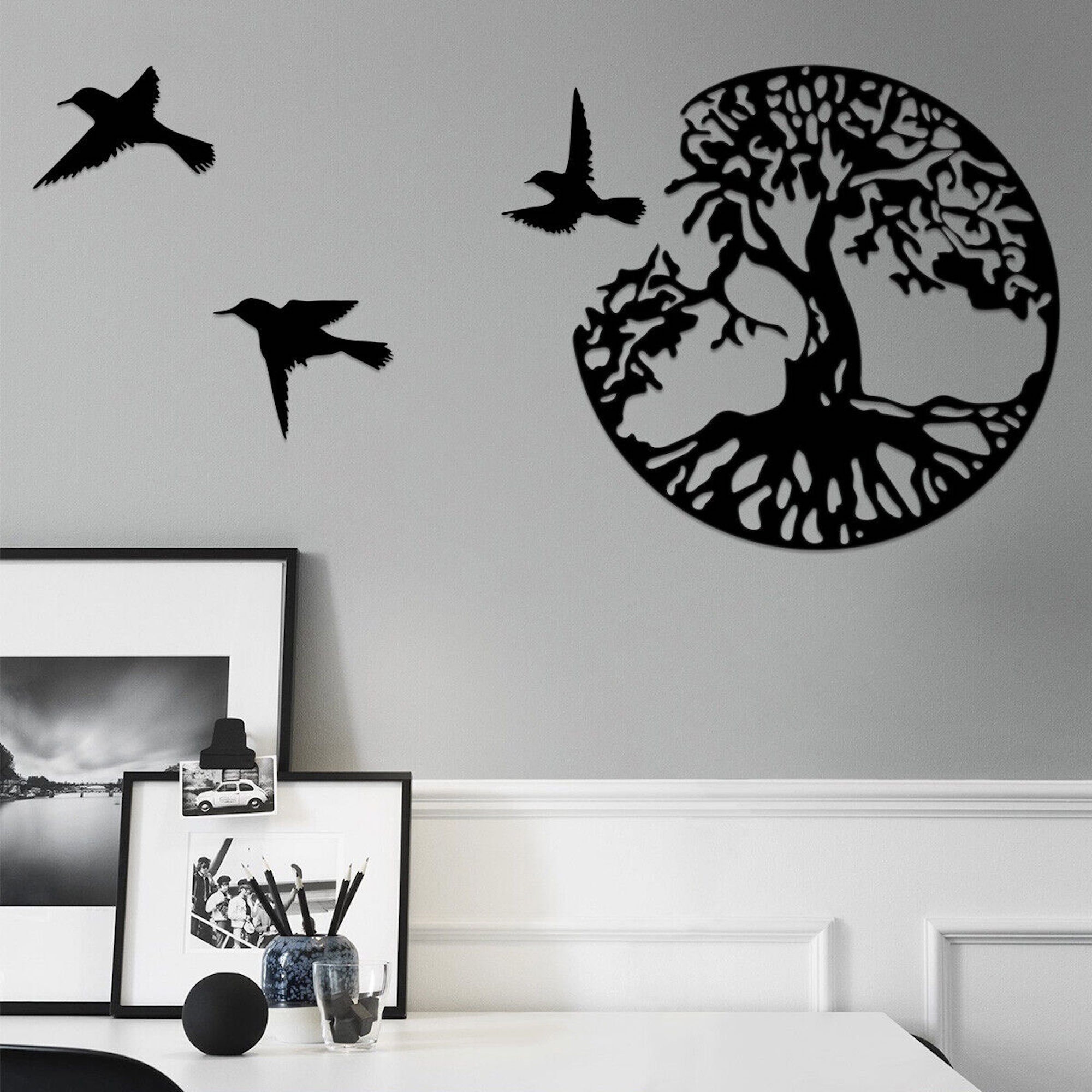 Tree of Life Wall Decor Metal Wall Art Family Tree Wall Decor With 3