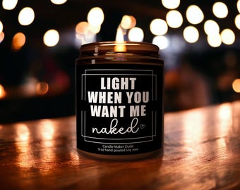 Light when you want me naked, gift for him, boyfriend gifts, gifts for men, gift for husband, funny gifts for him, Valentines day gifts