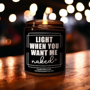 Light when you want me naked, gift for him, boyfriend gifts, gifts for men, gift for husband, funny gifts for him, Valentines day gifts