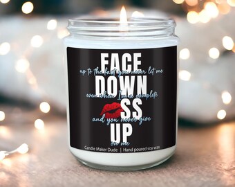 Face Down Ass Up Candle, Anniversary Gifts, Birthday Gift For Him, Gift For Boyfriend Girlfriend, Valentines Gift, Christmas Gag Gift