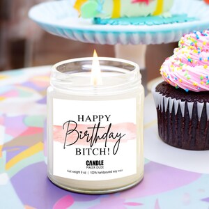 Happy Birthday Candle, Funny Gift for Best Friend, Funny Candle for Bestie, Personalized Gift For Sister, Birthday Gift For Her