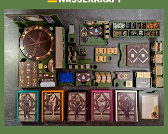 VATTENKRAFT / BARRAGE (Alla expansioner upp till Colorado Connection, kampanjer, Kickstarter) Brädspelsinlägg, inlägg, arrangör