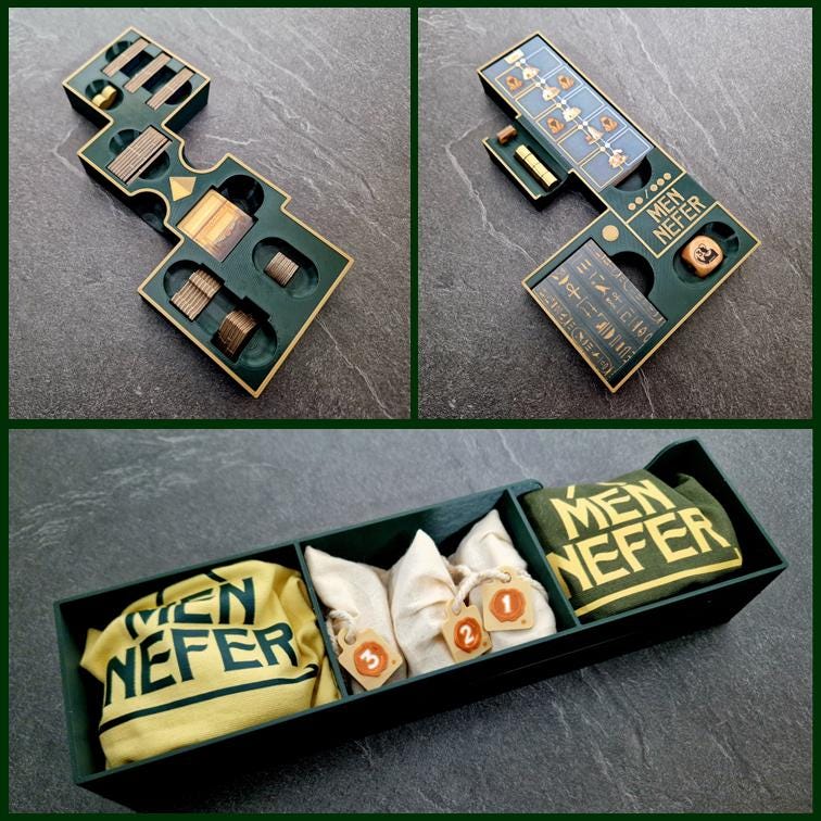MEN NEFER - ボードゲームインサート（インサート、インレイ 