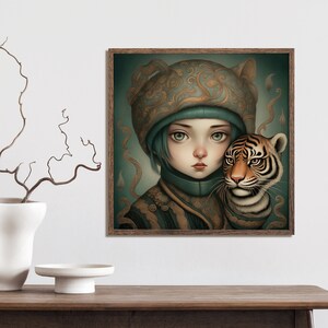 Das Mädchen und der Tiger