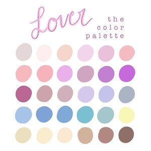 Lover Color Palette