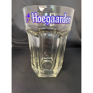 Hoegaarden XXL Vintage Glas 24 floz / 50 cl / 0,5 L Halve Liter Belgisch Bier Pint Pul (1029)